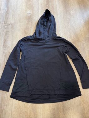 lululemon athletica Black Hooded Top